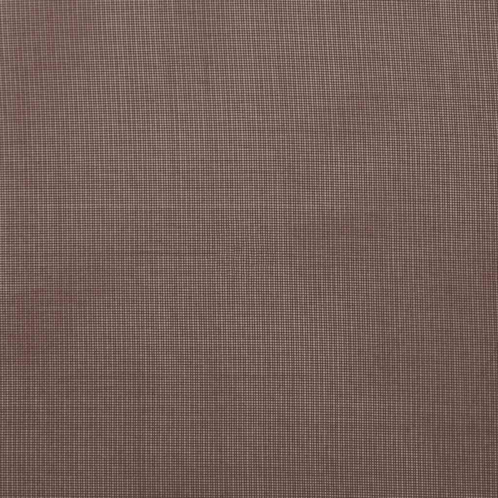 Voilegardiner med grommets 2 stk brun 140x245 cm