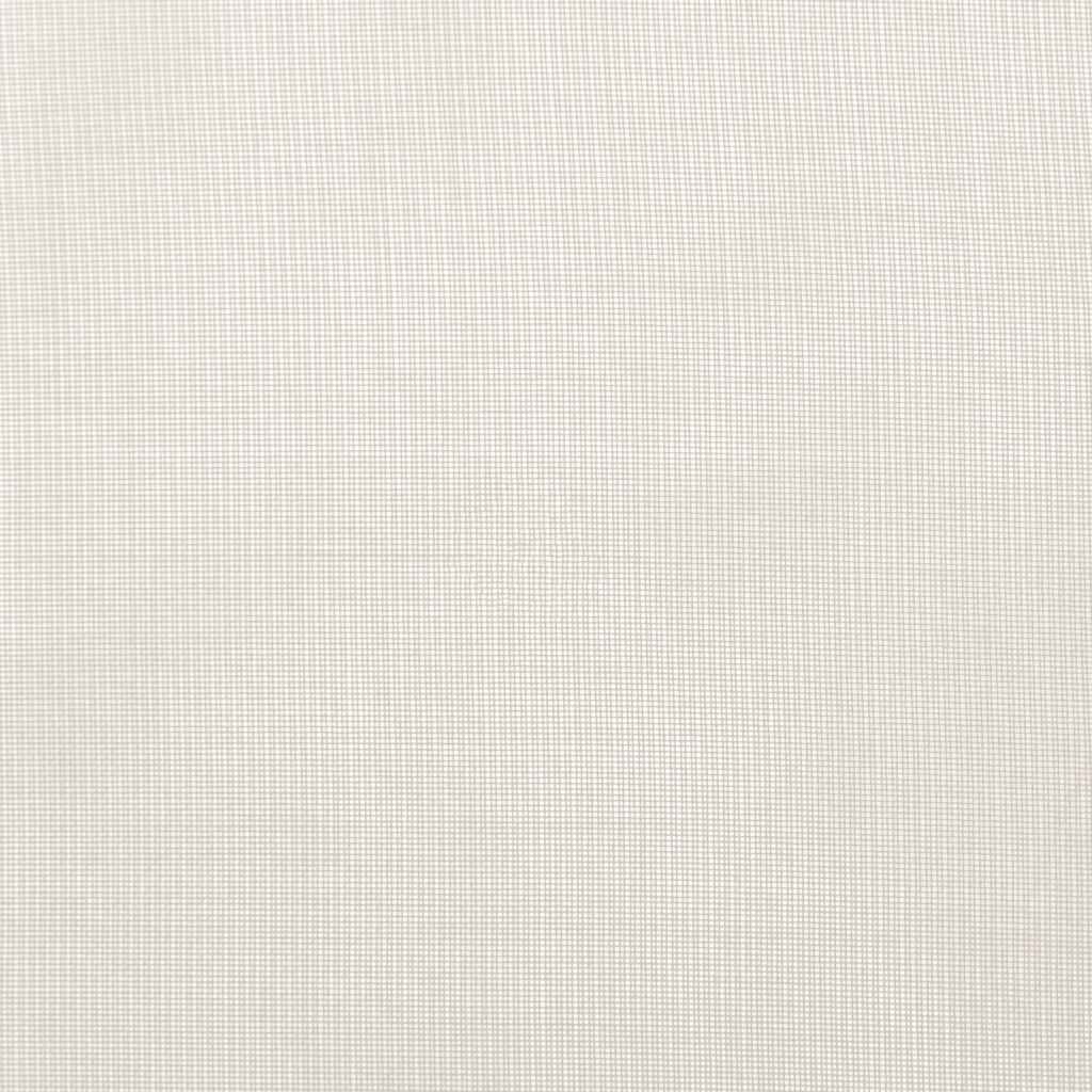 Voilegardiner med grommets 2 stk krem 140x300 cm