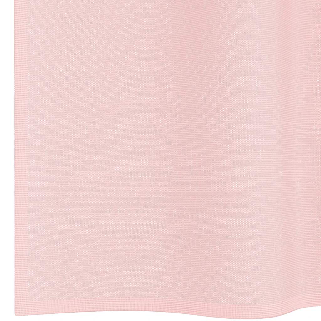 Voilegardiner med grommets 2 stk lyserosa 140x225 cm