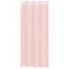 Voilegardiner med grommets 2 stk lyserosa 140x245 cm