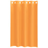 Voilegardiner med grommets 2 stk oransje 140x175 cm