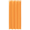 Voilegardiner med grommets 2 stk oransje 140x245 cm