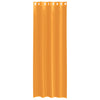 Voilegardiner med grommets 2 stk oransje 140x260 cm