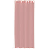 Voilegardiner med grommets 2 stk rosa 140x225 cm