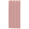 Voilegardiner med grommets 2 stk rosa 140x245 cm