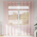 Voilegardiner med grommets 2 stk rosa 140x245 cm