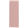 Voilegardiner med grommets 2 stk rosa 140x300 cm
