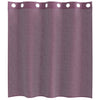 Voilegardiner med grommets 2 stk lilla 140x140 cm