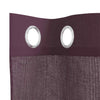 Voilegardiner med grommets 2 stk lilla 140x225 cm