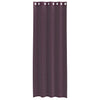 Voilegardiner med grommets 2 stk lilla 140x300 cm