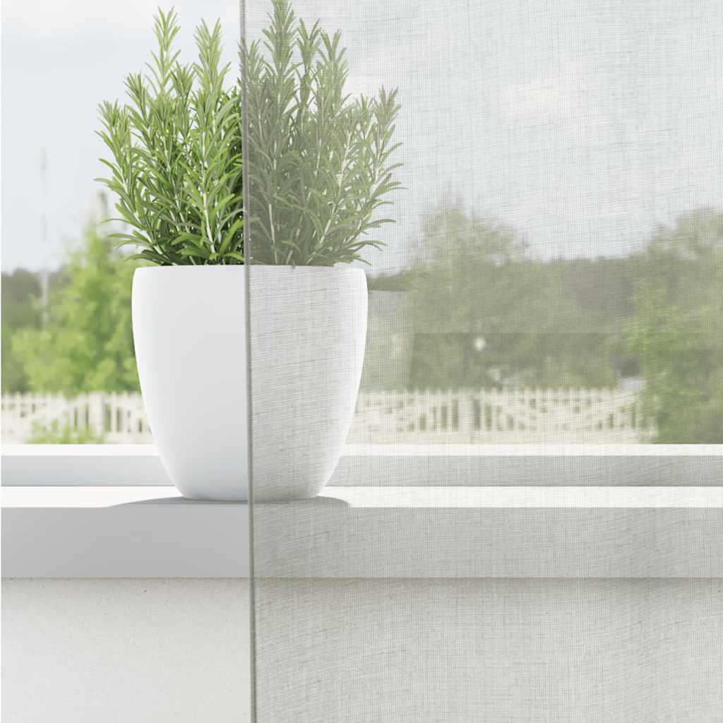 Voilegardiner med grommets 2 stk lysegrå 140x175 cm