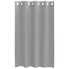 Voilegardiner med grommets 2 stk lysegrå 140x175 cm