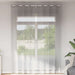 Voilegardiner med grommets 2 stk lysegrå 140x300 cm
