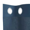 Voile gardiner med grommets 2 stk kongeblå