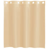 Voilegardiner med grommets 2 stk sand