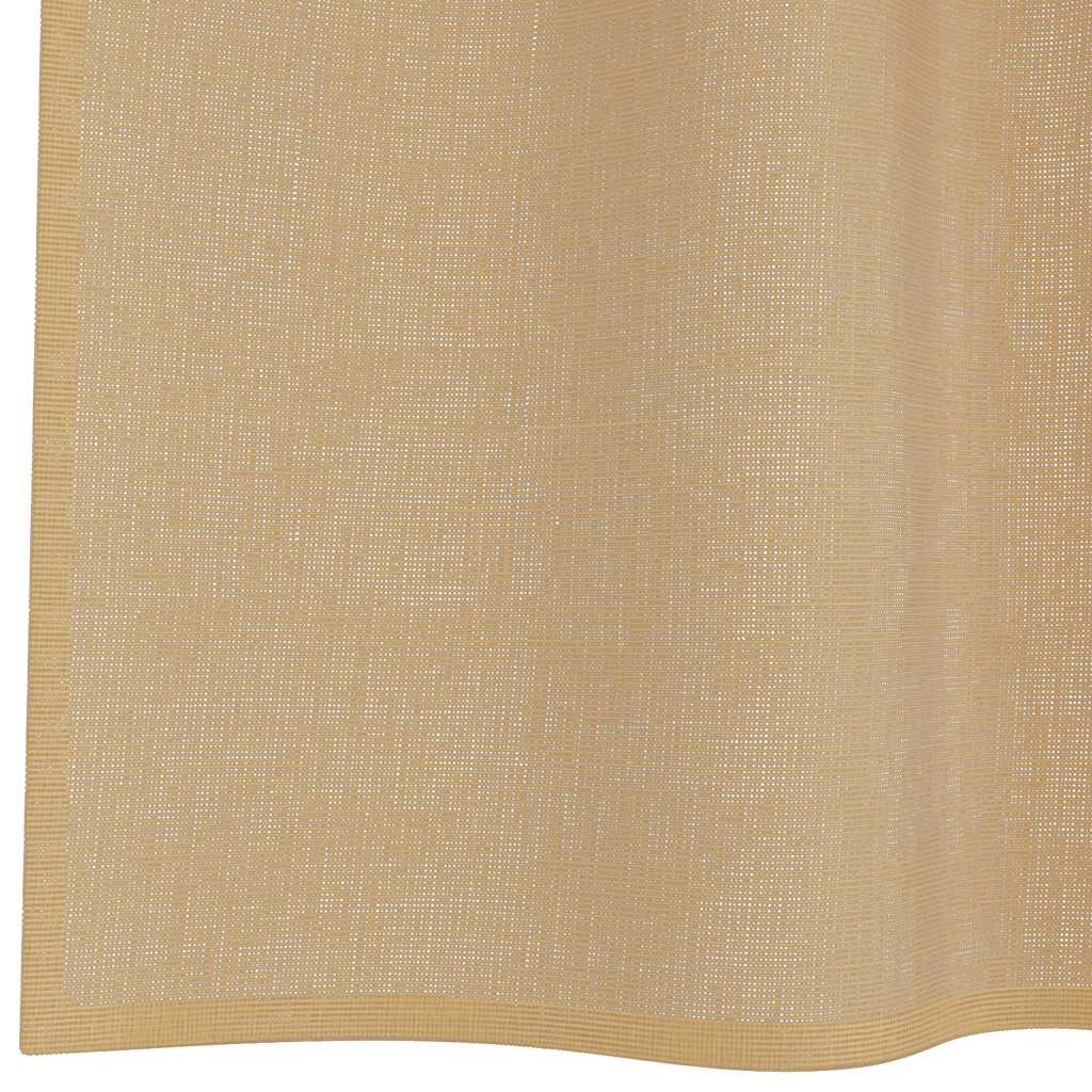 Voilegardiner med grommets 2 stk sand