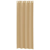 Voilegardiner med grommets 2 stk sand