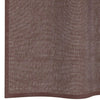 Voile gardiner med stanglommer 2 stk brun
