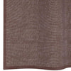 Voile gardiner med stanglommer 2 stk brun