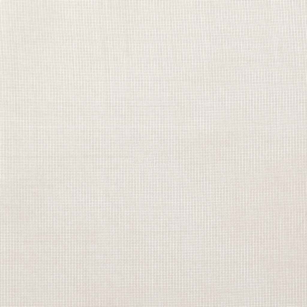 Voile gardiner med stanglommer 2 stk krem