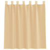 Voile gardiner med stanglommer 2 stk sand