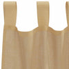 Voile gardiner med stanglommer 2 stk sand
