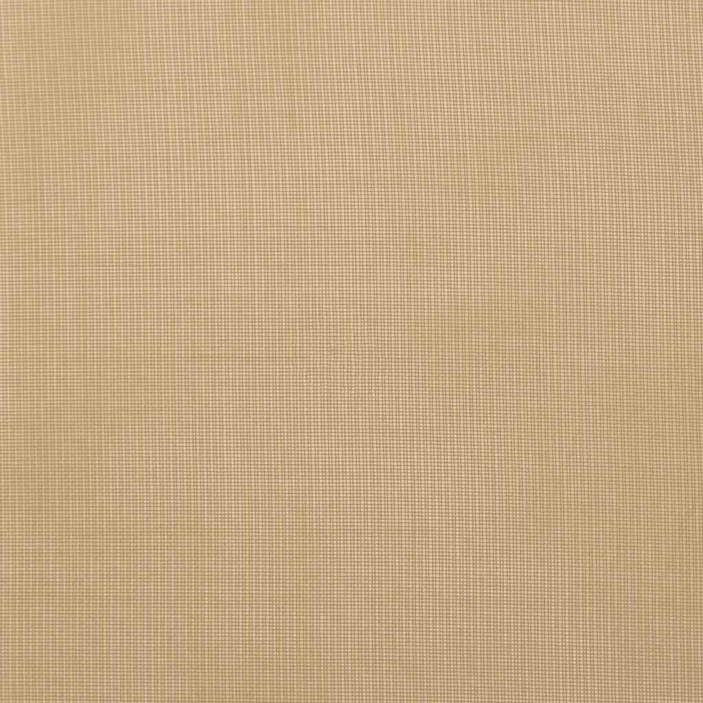 Voile gardiner med stanglommer 2 stk sand