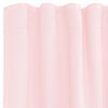 Voilegardiner med hemper 2 stk lyserosa 140x140 cm