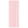 Voilegardiner med hemper 2 stk lyserosa 140x245 cm