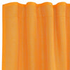 Voilegardiner med hemper 2 stk oransje 140x140 cm