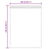 Voilegardiner med hemper 2 stk oransje 140x140 cm