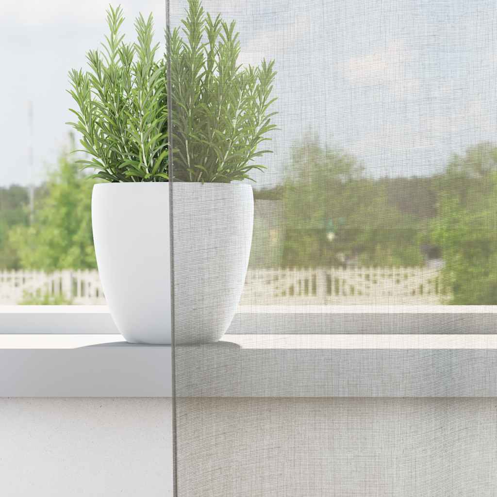 Voilegardiner med hemper 2 stk lysegrå 140x225 cm