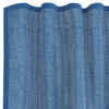 Voile gardiner med hemper 2 stk kongeblå 140x245 cm