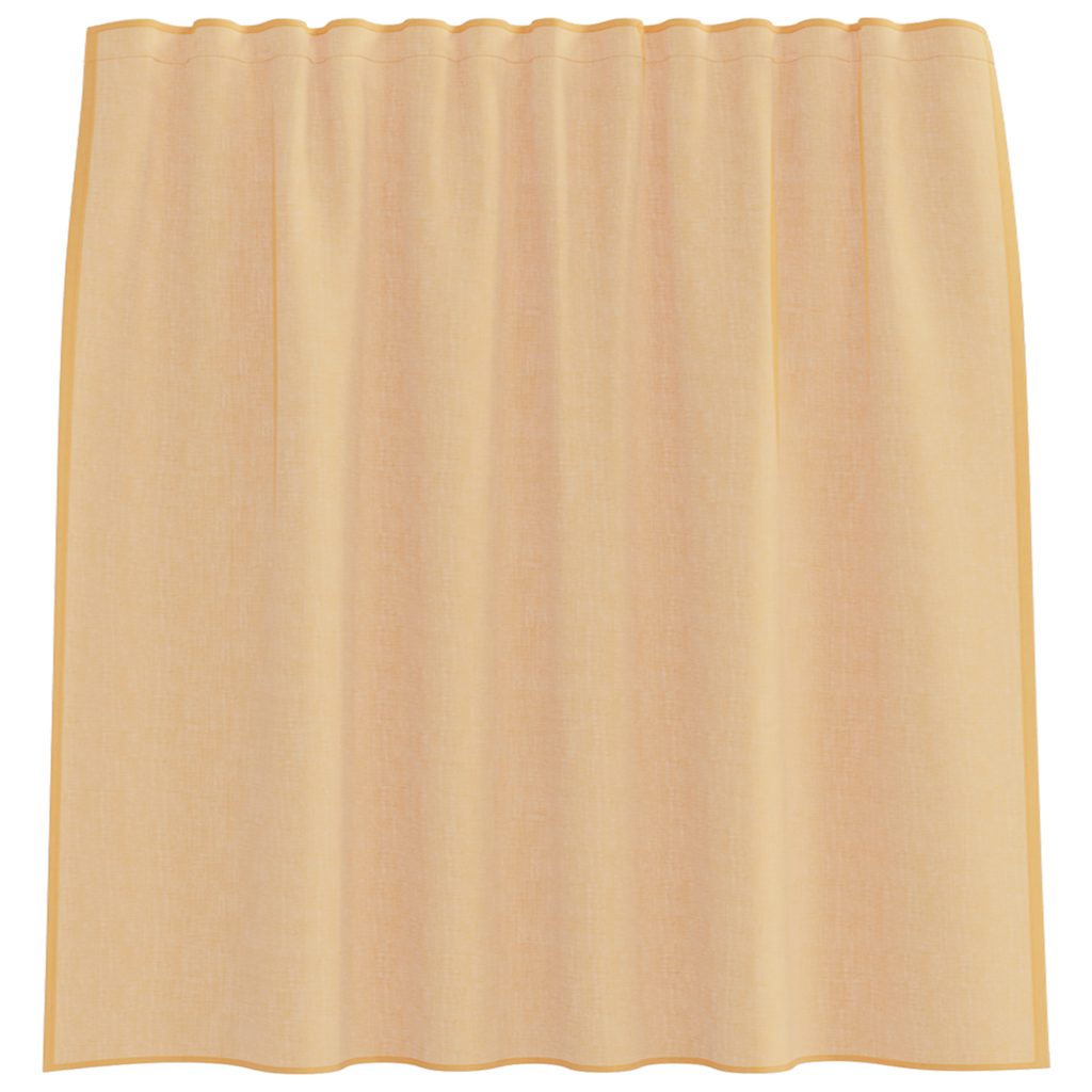Voilegardiner med hemper 2 stk sand 140x140 cm