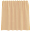 Voilegardiner med hemper 2 stk sand 140x140 cm