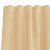Voilegardiner med hemper 2 stk sand 140x140 cm