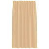 Voilegardiner med hemper 2 stk sand 140x175 cm