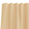 Voilegardiner med hemper 2 stk sand 140x175 cm