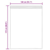 Voilegardiner med hemper 2 stk sand 140x175 cm