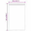 Voilegardiner med hemper 2 stk sand 140x225 cm