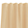 Voilegardiner med hemper 2 stk sand 140x245 cm