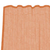 Voilegardiner med hemper 2 stk terrakotta 140x245 cm