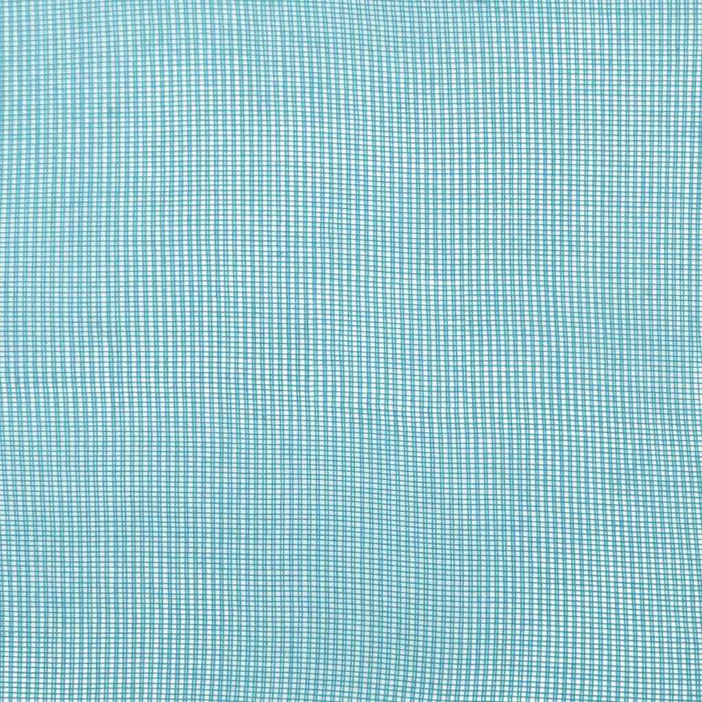 Voilegardiner med hemper 2 stk turkis 140x245 cm