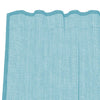 Voilegardiner med hemper 2 stk turkis 140x260 cm