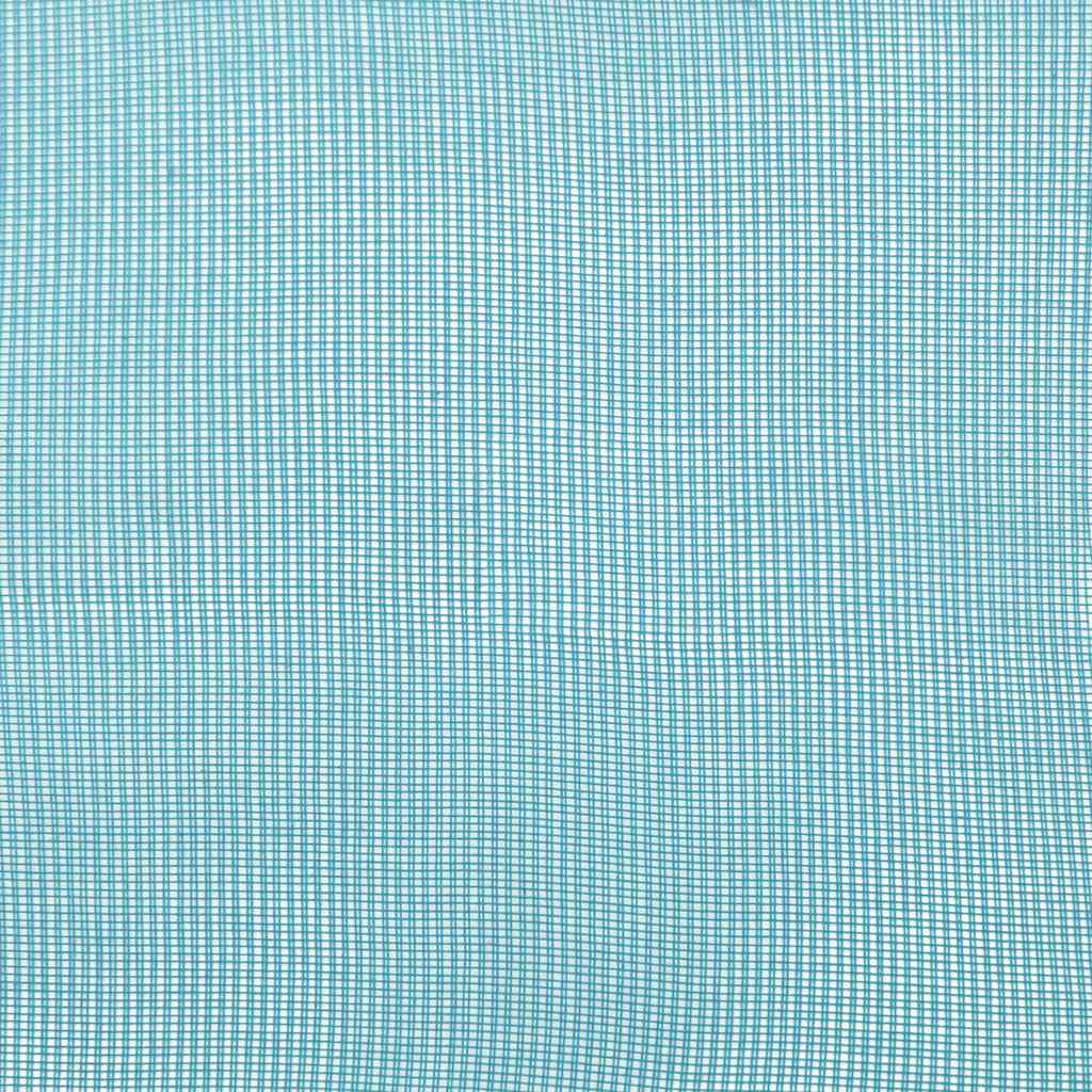 Voilegardiner med hemper 2 stk turkis 140x260 cm