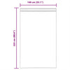 Voilegardiner med hemper 2 stk hvit 140x225 cm