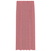 Voilegardiner med hemper 2 stk vinrød 140x245 cm