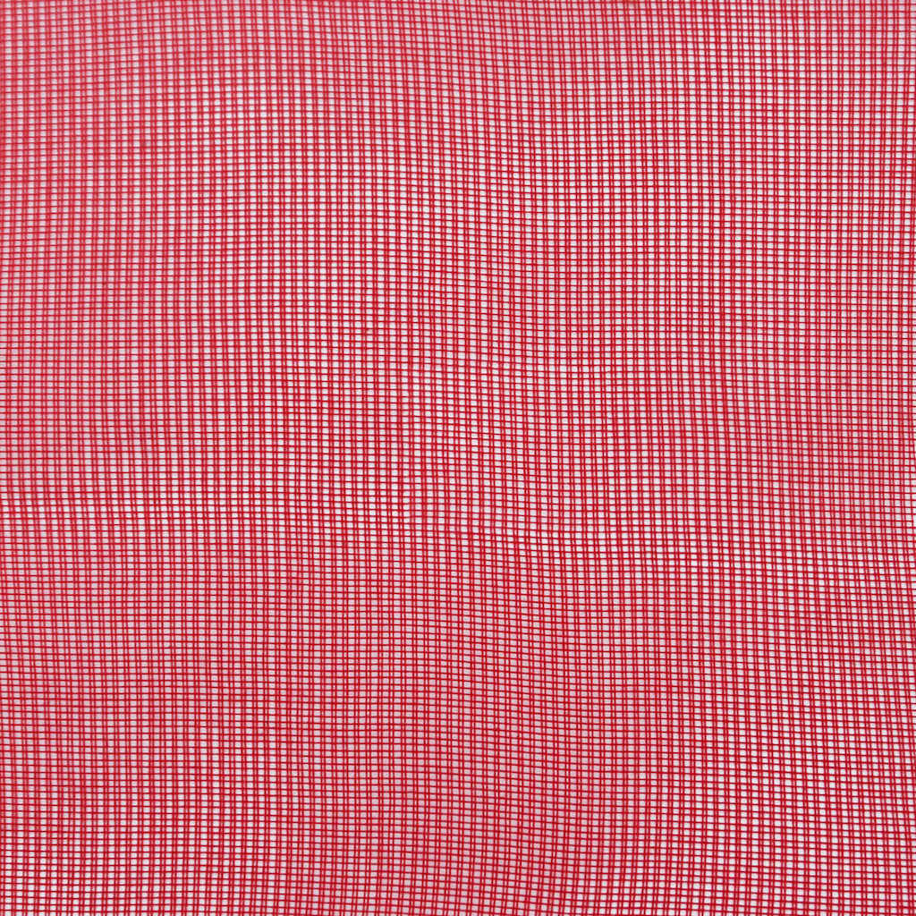 Voilegardiner med hemper 2 stk vinrød 140x245 cm