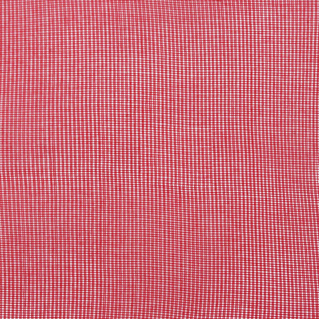 Voilegardiner med hemper 2 stk vinrød 140x260 cm