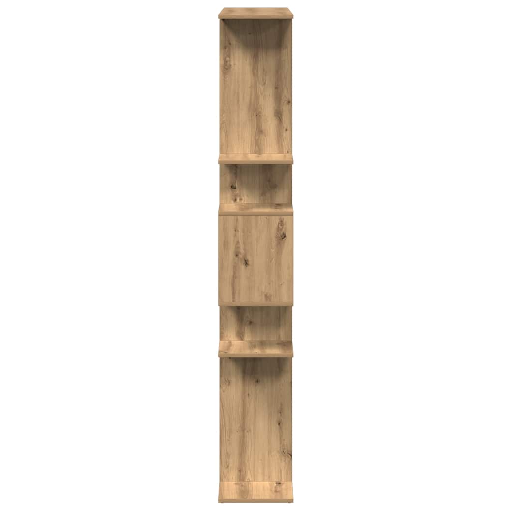 Bokhylle artisan eik 92x29x188 cm konstruert tre